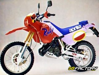 Aprilia Tuareg Rally 125cm3-Modell mit